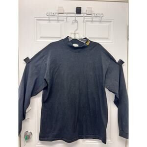 Zulu Long Sleeve Crew Neck T-Shirt Size Large New Orleans Mardi Gras NOC3397